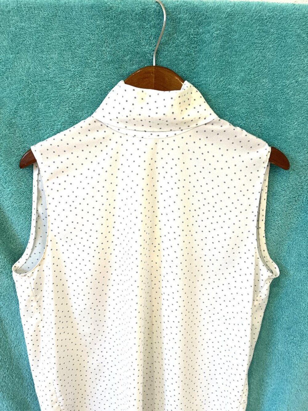 Christian Dior sleeveless turtleneck top